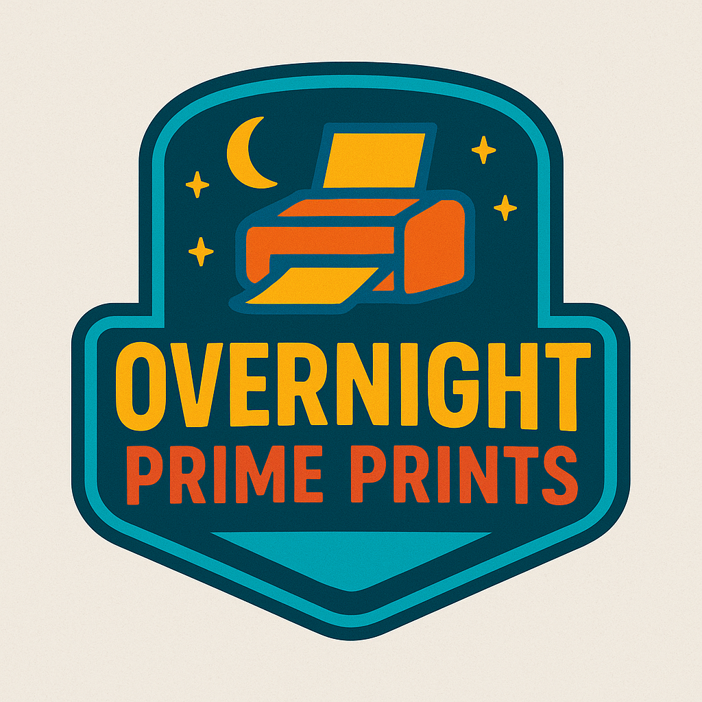 Website logo Overnight prime prints